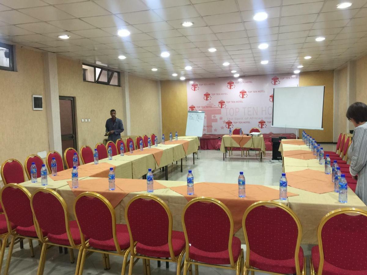 Top Ten Hotel Addis Abeba Exterior foto