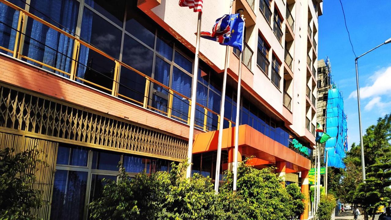 Top Ten Hotel Addis Abeba Exterior foto